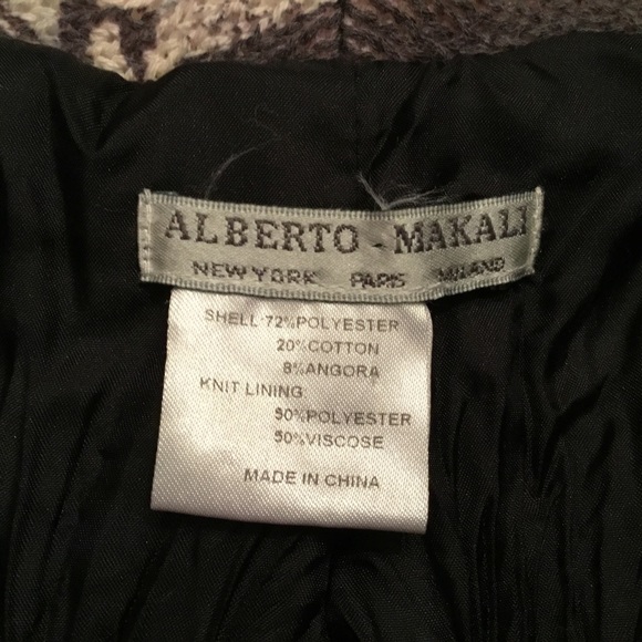 Alberto Makali Knit Lace Blazer Jacket #138 - Picture 3 of 9